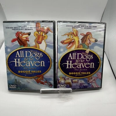 All Dogs go to Heaven Doggie Tales The Series Volume 1 & Volume 2 DVD Free Ship! - Image 1 of 4