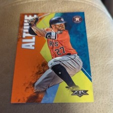2019 Topps Fire Orange /299 Jose Altuve #80