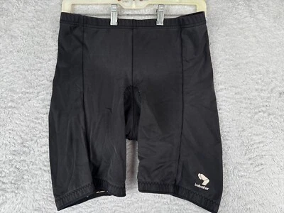 VINTAGE Bellwether Cycling Shorts Adult Large Black Padded Nylon Spandex - Image 1 of 4