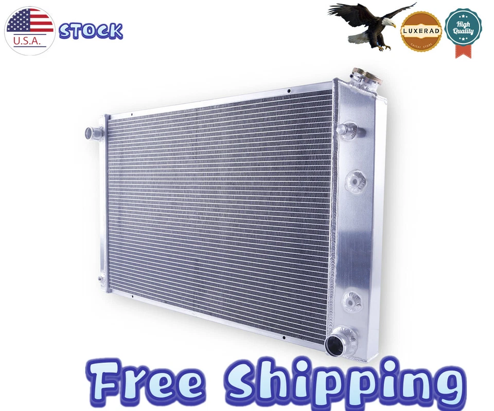 3Row Aluminum Radiator For 1973-87 Chevy GMC C/K Pickup Trucks &100% Leak Tested - Imagem 1 de 4