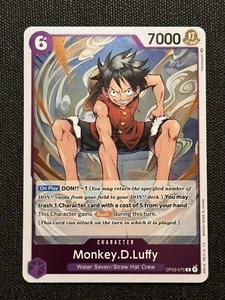 One Piece Monkey.D.Luffy OP03-070 Rare Foil - Picture 1 of 2