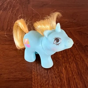 MLP My Little Pony G1 Newborn Twin Baby Sandcastle 2,5 Inch Figur 1987 Vintage - Bild 1 von 6