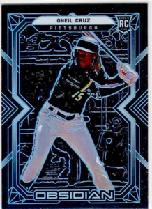 2022 Panini Chronicles Obsidian Baseball Oneil Cruz No. 2 Pittsburgh Pirates - Bild 1 von 2