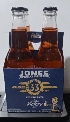 Nuka Cola Victory 4 Pack Vault 33 Exclusive Batch ~ Jones Soda ~ Prime ~ Fallout - Image 1 of 4