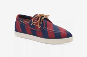Club Room Herren Royce Bootsschuh Farbe Navy/Rot Größe 8M Stil 100147496 - Bild 1 von 9