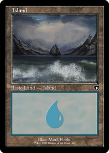 MTG ISLAND 442 EXC - ISOLA - CMM X EN - MAGIC - Picture 1 of 1