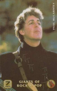 Telefoonkaart / Phonecard ongebruikt prepaid - Paul McCartney - Bild 1 von 1