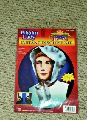 KIT DISFRAZ HALLOWEEN DISFRAZ INSTANTÁNEO HÉROES EN HISTORIA PEREGRINO DAMA NUEVO EN PAQUETE Foto 1 de 3