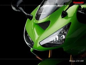 KIT 6 VITI CUPOLINO PARABREZZA ERGAL NERO per KAWASAKI ZX-6R 2005 2006 2007 - Foto 1 di 1
