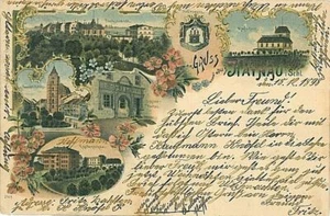 11082 -- POSTCARD Ansichtskarten - Polen POLAND: Chojnów GRUSS AUS Haynau - Picture 1 of 1