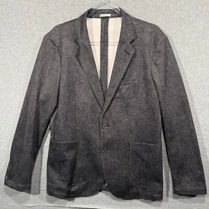 Nordstrom Rack Blazer Sport Coat Modern Two Button Gray Mens Size 40R - Picture 1 of 13