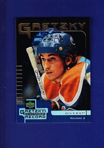 Wayne Gretzky HOF 1999-00 UD Performance For The Record McDonald's #2 (MINT)