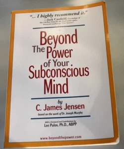 Beyond the Power of Your Subconscious Mind - Paperback By Jensen, C James - GOOD - Picture 1 of 4