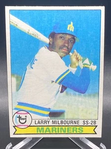 1979 Topps Seattle Mariners Baseballkarte #199 Larry Milbourne  - Bild 1 von 2