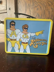 Rara LunchBox SNL ROBERT SMIGEL Dúo Ambiguo Gay, Usada Sin Figuras. Solo caja. - Imagen 1 de 5