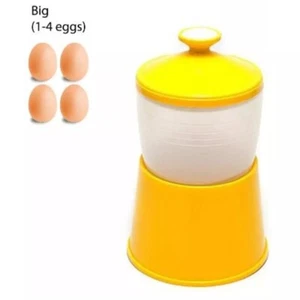 Half Boiled Egg Maker Malaysian Recipe Original Made in Malaysia (Yellow Color) - Picture 1 of 5