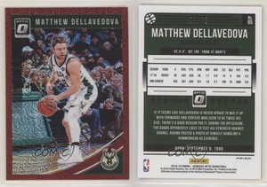 2018-19 Panini Donruss Optic Choice Red Prizm /88 Matthew Dellavedova #95