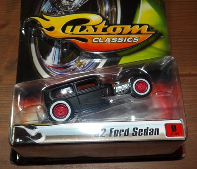 2006 Hot Wheels Custom Classics - '32 Ford Sedan - Black - Fresh Paint Series 1 - Image 1 of 3