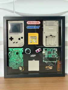 Nintendo GameBoy Original Teardown Wall Art Disassembled Retro Gaming Decor Gift - Picture 1 of 7