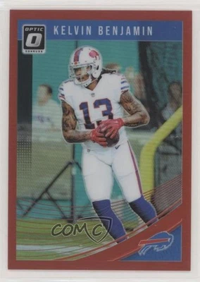 2018 Donruss Optic Red Prizm /99 Kelvin Benjamin #14 - Image 1 of 2