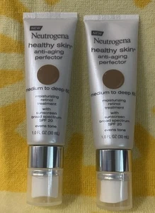 Neutrogena Healthy Skin Anti-Aging Moisturizer, Medium/Deep 60. Retinol & SPF 20 - Picture 1 of 3