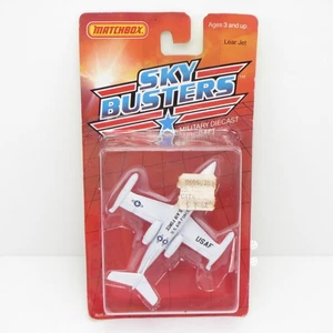 Air Force Lear Jet - SB1 - Vintage 1988 Matchbox Sky Busters aereo pressofuso - Foto 1 di 3