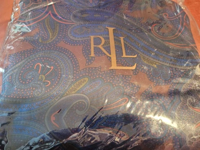 Ralph Lauren Driver Paisley  Full /Queen  Duvet  -Comforter Cover - Image 1 of 3