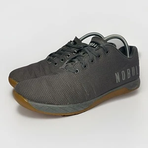 Nobull Men's SuperFabric Outwork Trainers Gray Gym Shoes Sneakers Size 10 - Picture 1 of 9