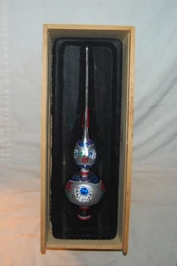 Thomas Picconi Christbaumspitze Endstück Glas 13" Museum Serie - Bild 1 von 4