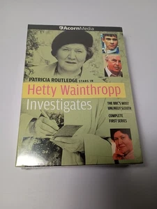 Hetty Wainthropp Investigates Complete First Series DVD NEW Patricia Routledge - Bild 1 von 9