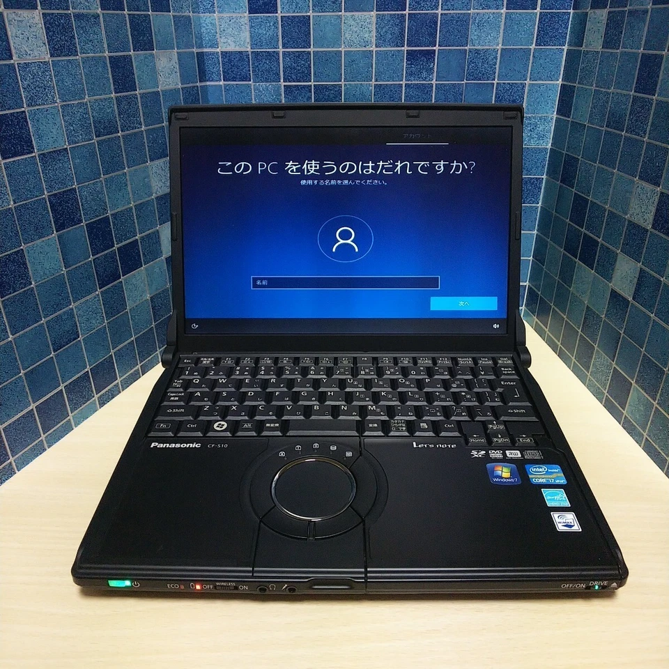 Panasonic Let's note CF-S10 Intel Core i7-2640M SSD 256GB RAM 16GB Win 10 Pro - Image 1 of 4