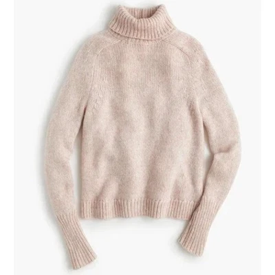 Suéter J CREW Grueso Tejido Lana Mohair Corto Cuello Alto Calce Relajado Talla XXS Foto 1 de 4