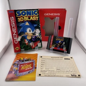 Sonic 3D Blast - Sega Genesis - Manuale mancante - Foto 1 di 19