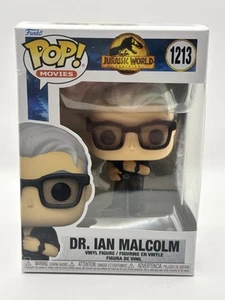 Funko Pop Movies Jurassic World Dominion DR IAN MALCOLM 1213 Vinyl Free Shipping - Picture 1 of 6