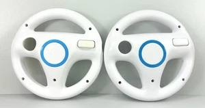 Mario Kart Rennlenkrad Nintendo Wii Spiel Paar 2 Controller - Bild 1 von 10