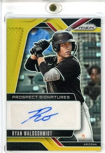 2025 Panini Prizm #PS-RW Ryan Waldschmidt Gold Prospect Signatures 02/10 - Bild 1 von 2