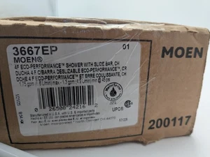 Moen Multifunktions-Handbrause mit Eco Performance & Schiebestange 3667EP chrom - Bild 1 von 17