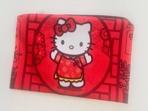 Sanrio Hello Kitty Kimono Stoff Reißverschluss Beutel Neu in Verpackung - nur je ein Design - Bild 1 von 1