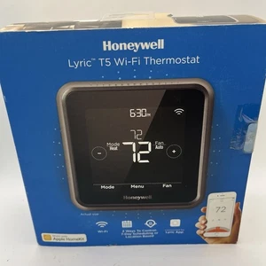 Termostato inteligente Wi-Fi Honeywell RCHT8612WF T5 - negro - Imagen 1 de 7