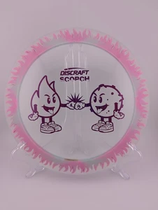 NEW Discraft Glo Ring Fuzed Scorch Flame "Scorcher" - 175g - Picture 1 of 4