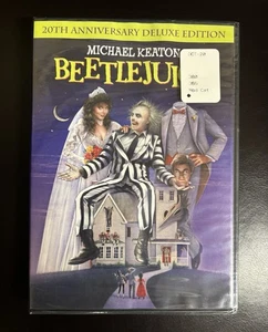 Beetlejuice (DVD, 1988) 20th Anniversary Deluxe Edition Sealed - Foto 1 di 4
