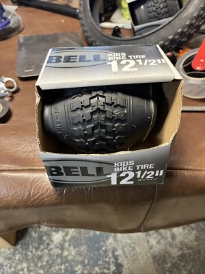 Bell Standard 儿童自行车轮胎,12.5 英寸 x 2.25 英寸,黑色 — 第 1/3 张图片