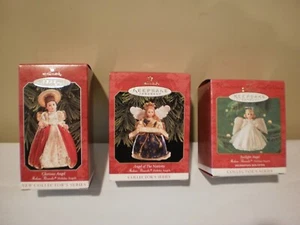 Hallmark, Holiday Angels, Madam Alexander Ornaments (3) New - Picture 1 of 4