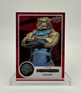 2022 Upper Deck MARVEL BEGINNINGS Blastaar RED SUPERNOVA - Picture 1 of 8