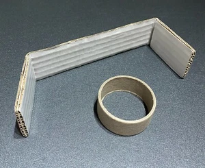 Corgi 267 Batmobile Batman Reproduktion Innere Verpackung Teile Und Ring - Toll - Bild 1 von 3