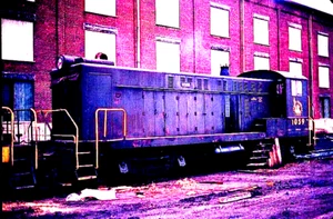 ORIGINAL AGFACHROME SLIDE CNJ S-12 #1059 ELIZABETHPORT, NJ JANUARY 1972 - Picture 1 of 1