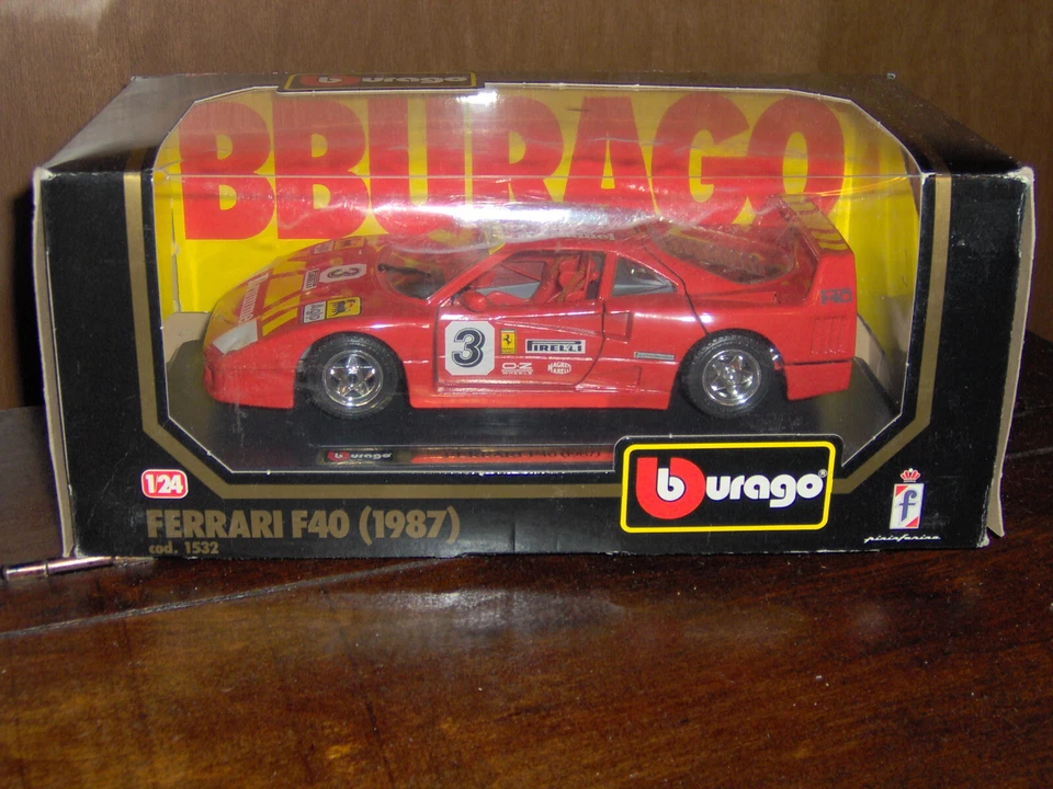 Ferrari F40 Evoluzione Brummel 1987 Bburago 1:24 - Immagine 1 di 1