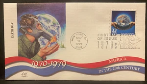 USA 1999, America nel XX secolo 1970-79, Fleetwood ART FDI CACHET COVER - Foto 1 di 2