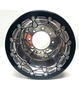 Banshee Warrior Front Rear Wheels Beadlock Crusher 10x5 10x8 Alba OEM Matte BB41 - Picture 1 of 5