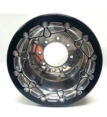 Banshee Warrior Front Rear Wheels Beadlock Crusher 10x5 10x8 Alba OEM Matte BB41 - Image 1 of 4